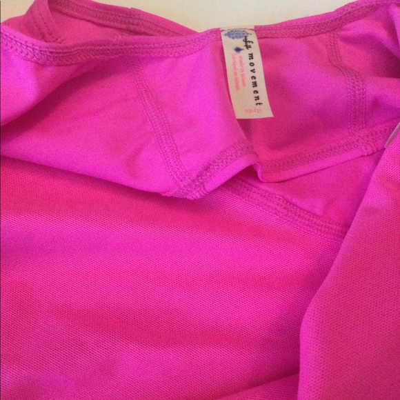 Free People Movement activewear hot pink NWOT - Picture 3 of 8